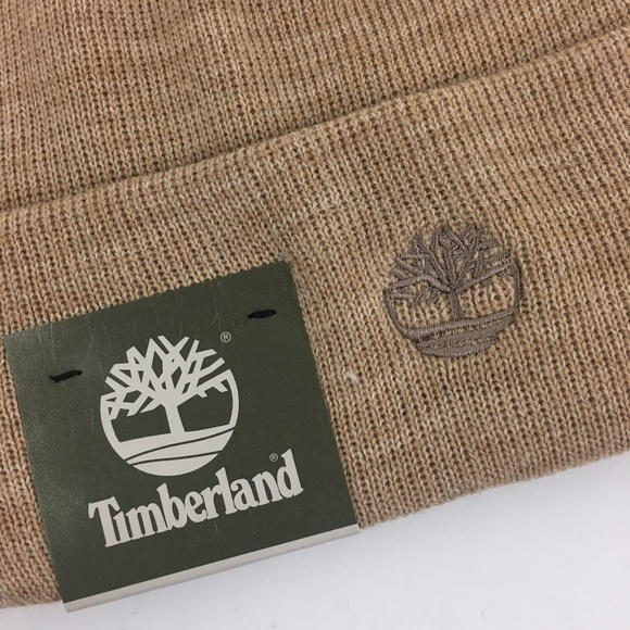 Timberland tan small logo beanie - Picture 2 of 5